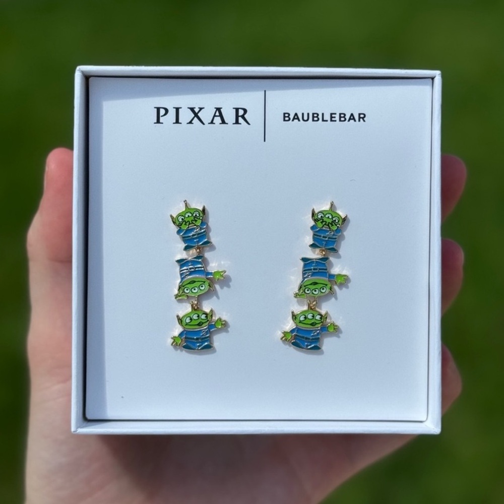 Disney Toy Story BaubleBar alien drop earrings
